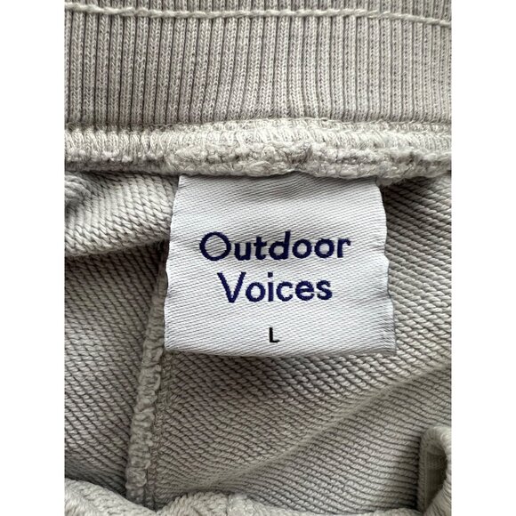 Outdoor Voices Off-White Jogger Sweatpants L - Picture 6 of 7